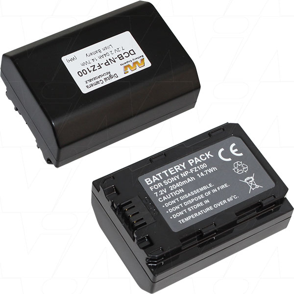 MI Battery Experts DCB-NP-FZ100-BP1